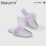 Women Slippers Manufacturer - OEM/ODM Custom Logo Furry Flat Slippers