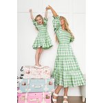 Princess Dresses Manufacturer - OEM/ODM Hot Selling Bubble Sleeve Ruffle Swing