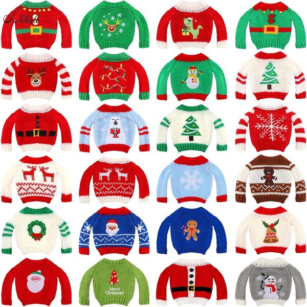 Doll Sweater Manufacturer - OEM/ODM Cartoon Woolen Knitting Sweaters 30cm