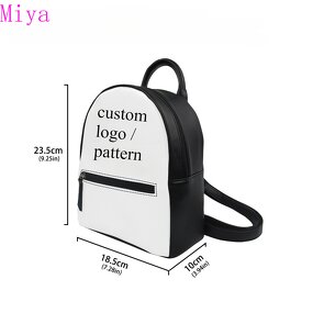 Children Backpack Manufacturer - OEM/ODM Custom Logo Floral Print PU Leather Backpack
