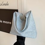 Denim Bag Manufacturer - OEM/ODM Popular Casual Leisure Large Capacity Shoulder