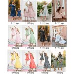 Princess Dresses Manufacturer - OEM/ODM Hot Selling Bubble Sleeve Ruffle Swing