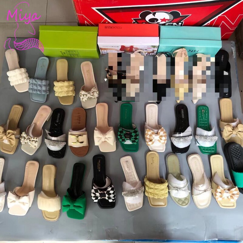 Flat Sandals Manufacturer - OEM/ODM Cheap Bulk PU Leather Casual Summer Slides