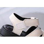 Roman Sandals Manufacturer - OEM/ODM PU Leather Hollow Out Soft Sole Beach