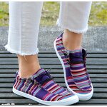 Canvas Shoes Factory - OEM/ODM Multi-colors Gypsy Boat Rainbow Tie Dye