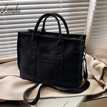 Canvas Shoulder Bag Factory - OEM/ODM Vintage Custom Logo Versatile Shopping Bag