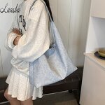 Denim Bag Manufacturer - OEM/ODM Popular Casual Leisure Large Capacity Shoulder