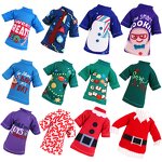 Doll Clothes Factory - OEM/ODM Fashion Christmas Elf Jumpsuit Pants Accessories