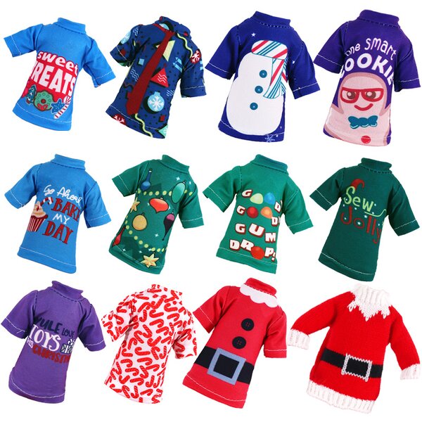 Doll Clothes Factory - OEM/ODM Fashion Christmas Elf Jumpsuit Pants Accessories
