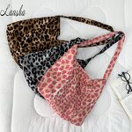Canvas Bag Factory - OEM/ODM Korean Leopard Print Zipper Large Capacity Shoulder