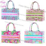 Canvas Tote Bags Manufacturer - OEM/ODM Wholesale Bohemia Flamingo Painting Print