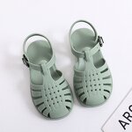 Baby Shoes Factory - OEM/ODM Fancy PVC Jelly Crystal Ankle Strap Sandals