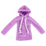 Elf Doll Clothing Manufacturer - OEM/ODM Wholesale Plain Faux Fur Pullover Hoodies
