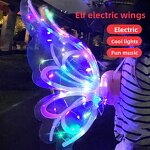 LED Light Wings Factory - OEM/ODM Luminous Electric Color Change Butterfly Wings