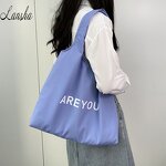 Shopping Bags Manufacturer - OEM/ODM Literature Art Candy Colors Canvas Shoulder Bag