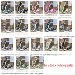 Canvas Sneakers Manufacturer - OEM/ODM Soft Sole Santa Print Lace Up Boat Shoes