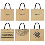 Linen Bag Manufacturer - OEM/ODM Large Capacity Brown Portable Mommy Tote Bag