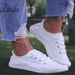 Canvas Shoes Manufacturer - OEM/ODM Solid Candy Color Lace Up Soft Sole