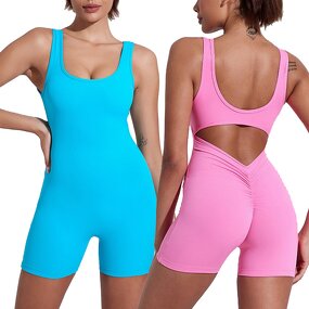 Women's Bodysuit Manufacturer - OEM/ODM Custom Yoga Bodycon Jumpsuit