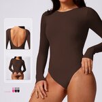 Women's Jumpsuit Manufacturer - OEM/ODM Custom Long Sleeve Yoga Romper
