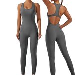 Women's Jumpsuit Manufacturer - OEM/ODM Custom Spandex Vest Jumpsuit