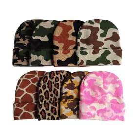 Winter Beanie Manufacturer - OEM/ODM Custom Camo Print Beanie Hat