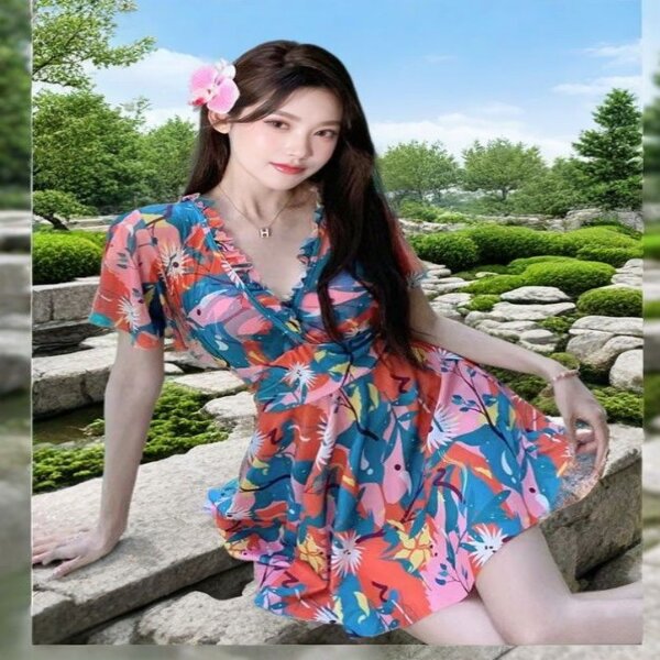 Women's Swimwear Set Manufacturer - OEM/ODM Custom 3-in-1 Swimsuit Set