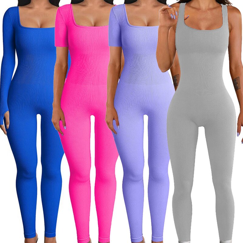 Women's Jumpsuit Manufacturer - OEM/ODM Custom Plus Size Sport Jumpsuit