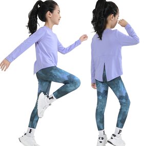 Children's Sports Wear Manufacturer - OEM/ODM Custom Kids Yoga Set