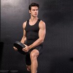 Men's Track Suit Set Manufacturer - OEM/ODM Custom Tank Top Gym Set