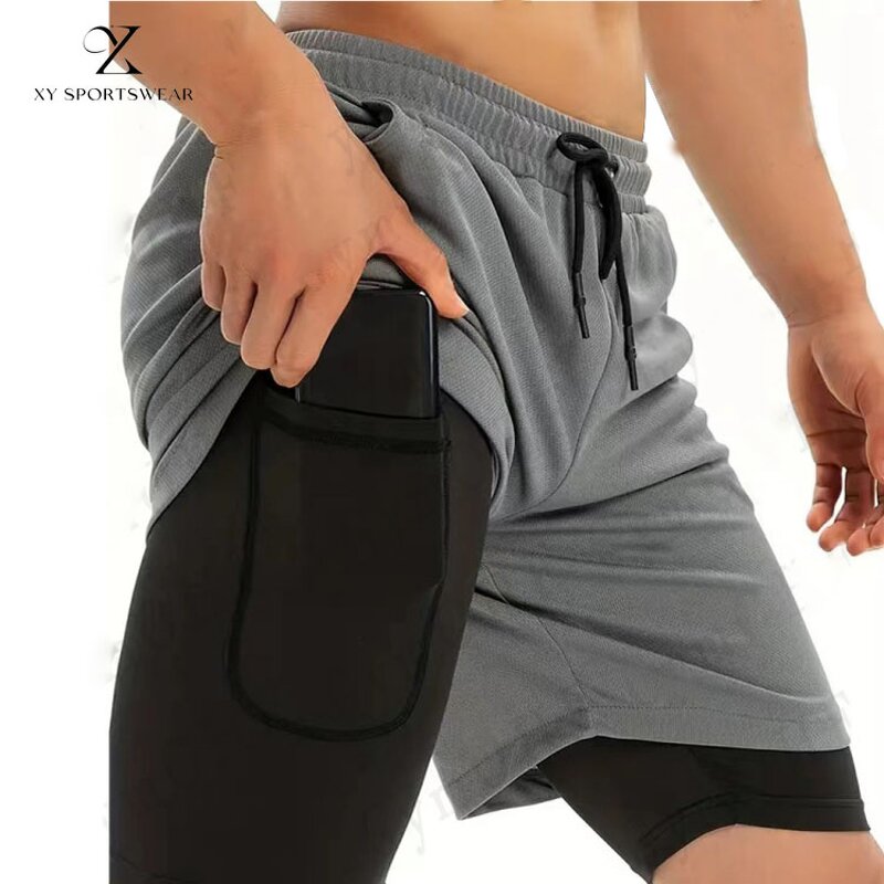 Men's Running Shorts Manufacturer - OEM/ODM Custom Compression Gym Shorts