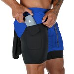 Men's Running Shorts Manufacturer - OEM/ODM Custom 2-in-1 Gym Shorts