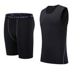 Men's Track Suit Set Manufacturer - OEM/ODM Custom Tank Top Gym Set