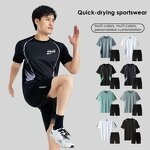 Men's Gym Set Manufacturer - OEM/ODM Custom 2 Piece Fitness Clothing