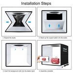 Photo Studio Box Manufacturer - OEM/ODM Custom 40cm Foldable Shooting Tent