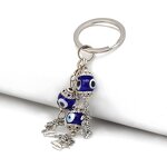 Keychain Pendant Manufacturer - OEM/ODM Custom Turkish Blue Eye Alloy Pendant