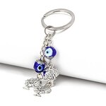 Keychain Pendant Manufacturer - OEM/ODM Custom Turkish Blue Eye Alloy Pendant
