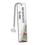 Metal Bookmark Manufacturer - OEM/ODM Custom Stainless Steel Thank You Bookmark
