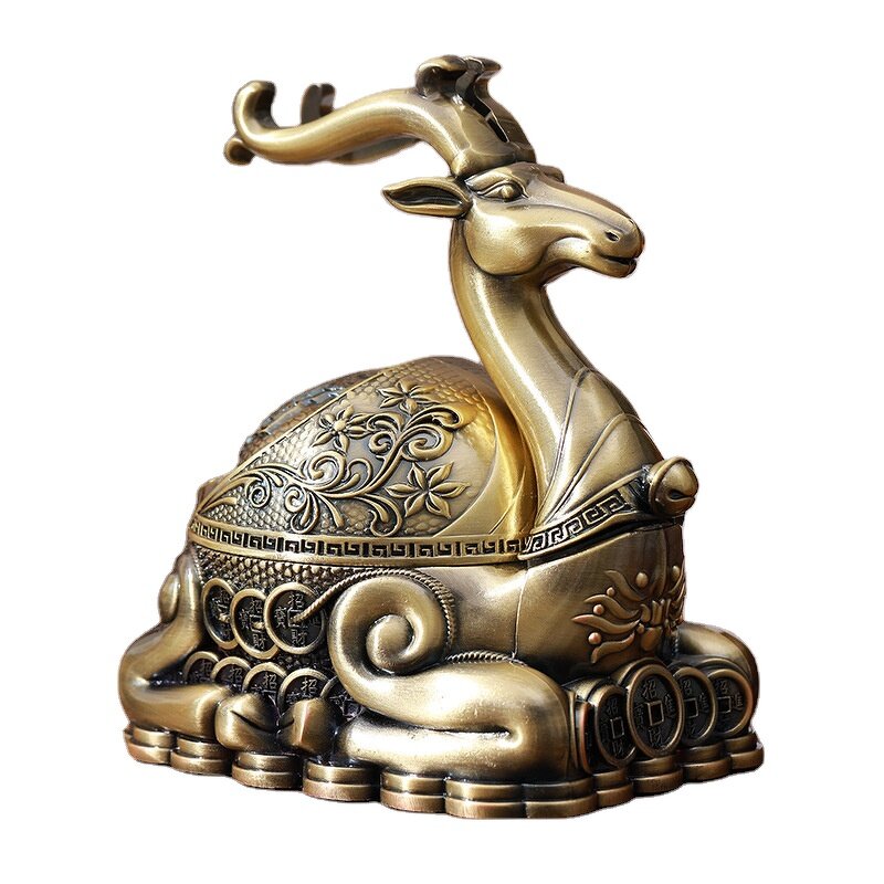 Ashtray Manufacturer - OEM/ODM Custom Vintage Deer Creative Ashtray