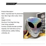 Women's Bag Manufacturer - OEM/ODM Custom Laser Transparent Reflective Backpack