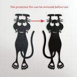 Bookmark Manufacturer - OEM/ODM Custom Acrylic Black Cat Bookmark