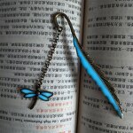 Bookmark Manufacturer - OEM/ODM Custom Luminous Metal Dragonfly Bookmark