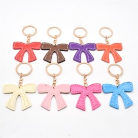 Key Chain Manufacturer - OEM/ODM Custom Multicolor PU Leather Key Chain