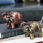 Metal Ashtray Manufacturer - OEM/ODM Custom Nordic Elephant Ashtray with Cap
