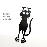 Bookmark Manufacturer - OEM/ODM Custom Acrylic Black Cat Bookmark