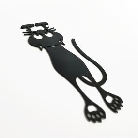 Bookmark Manufacturer - OEM/ODM Custom Acrylic Hollowed-out Cat Bookmark