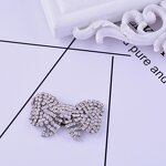 Shoe Buckle Manufacturer - OEM/ODM Custom Alloy Bow Diamond Shoe Flower