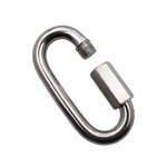 Chain Buckle Manufacturer - OEM/ODM Custom Stainless Steel Oval Coupling Ring