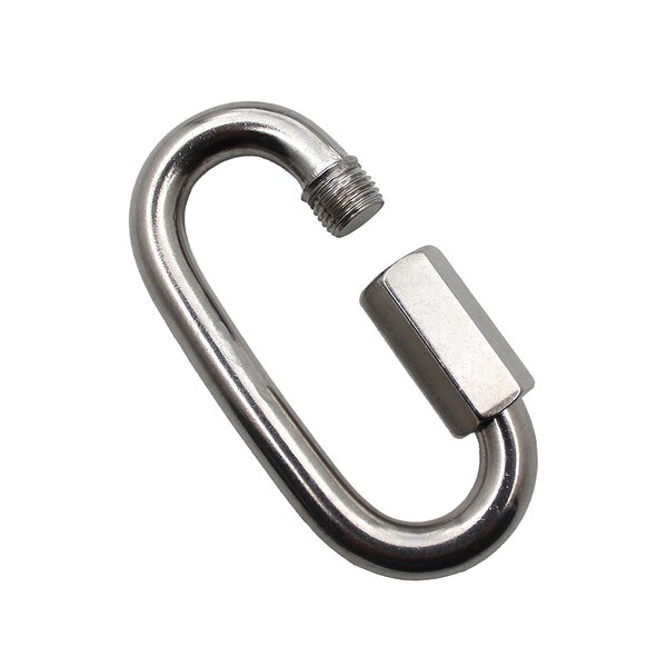 Chain Buckle Manufacturer - OEM/ODM Custom Stainless Steel Oval Coupling Ring
