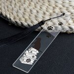 Bookmark Manufacturer - OEM/ODM Custom Acrylic Pet Dog Tassel Bookmark
